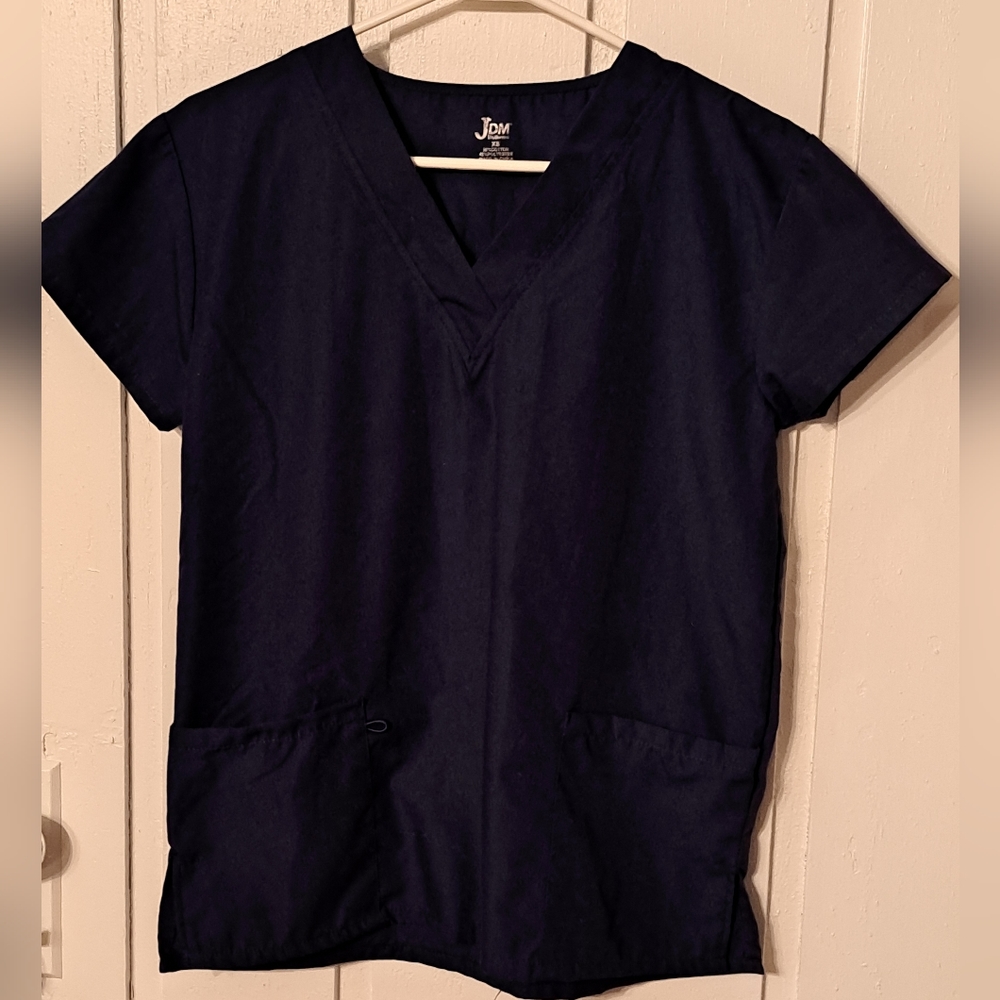 Women's Scrub Top Size XS JDM Uniforms  Dark Blue❤️